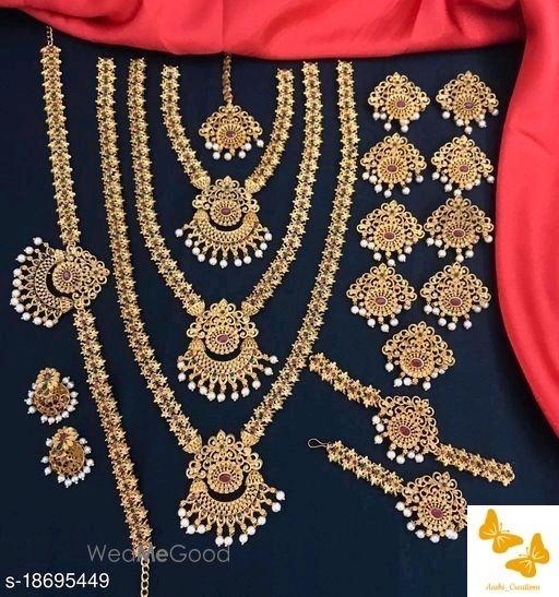 Photo From Bridal Kundan/Pearl JEWELLERY  sets - By Aashi Creations