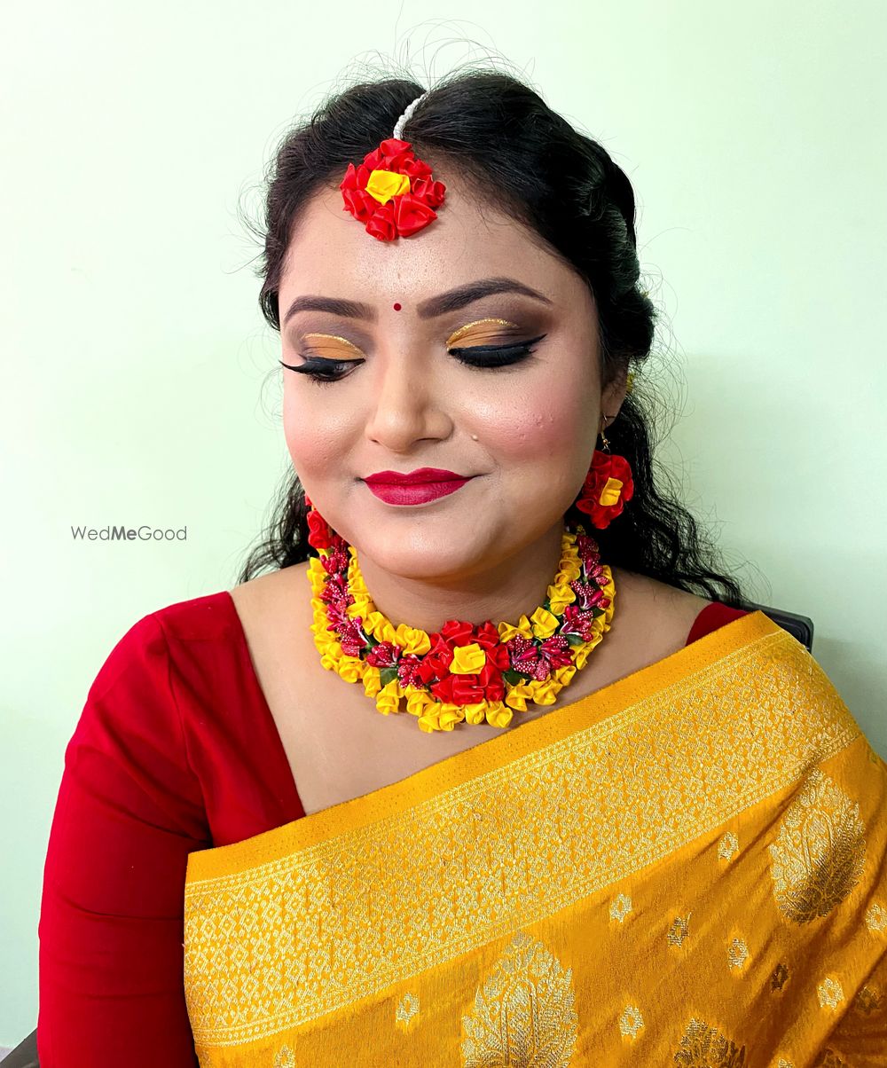 Photo From Haldi Makeup - By Makeover by Anita