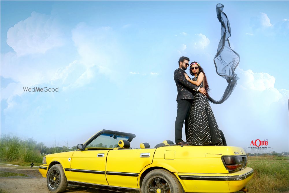 Photo From pre wedding bhawna + prakash - By A One Photography