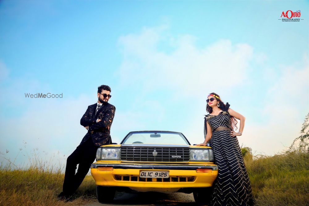 Photo From pre wedding bhawna + prakash - By A One Photography