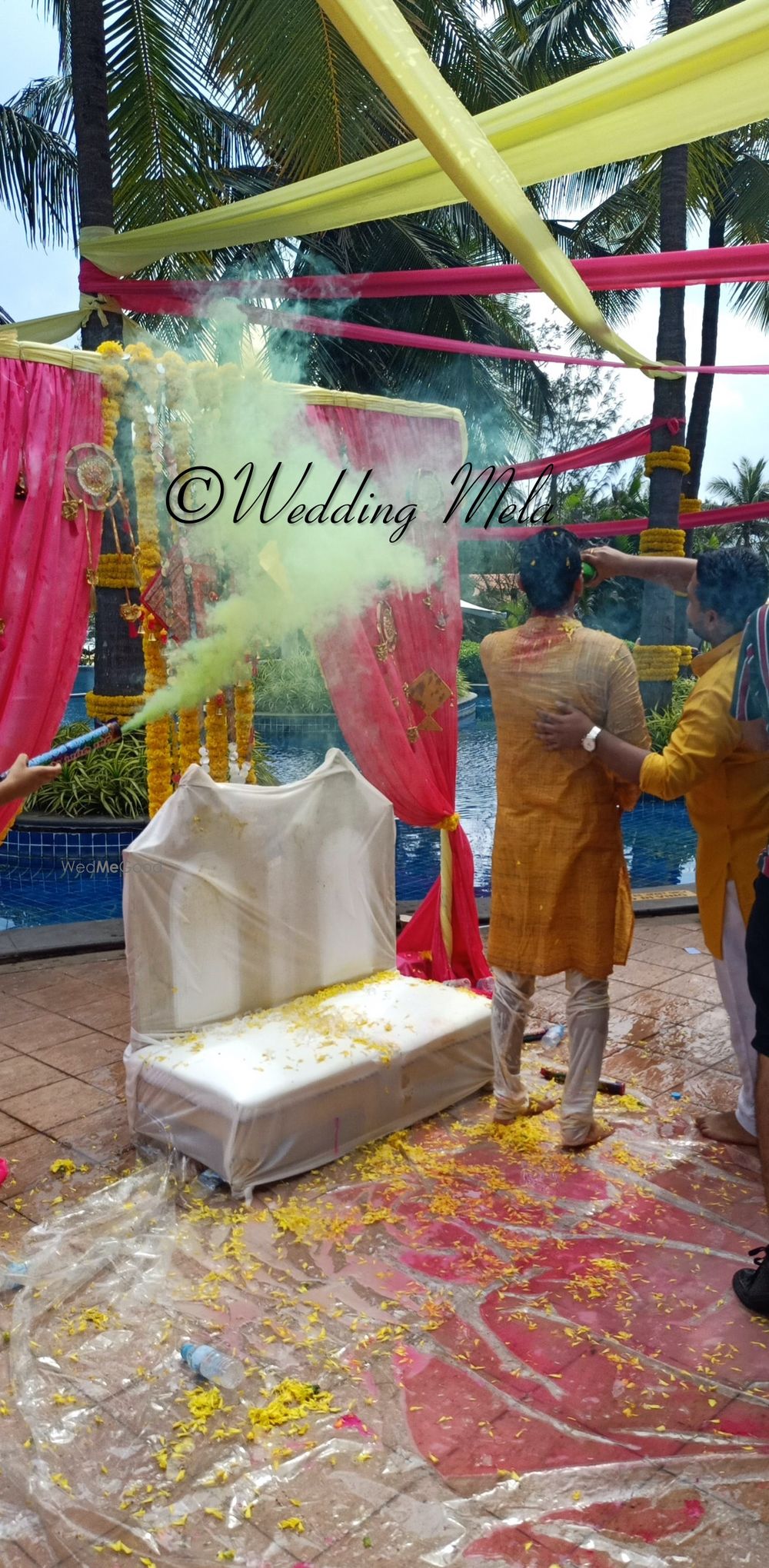 Photo From A COLOR-POP HALDI - By Wedding Mela