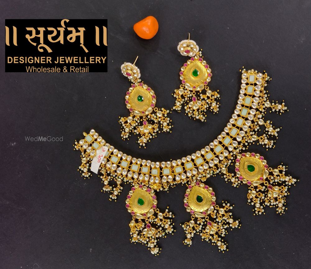 Photo From bridal jewellery - By Suryam Designer Jewellery