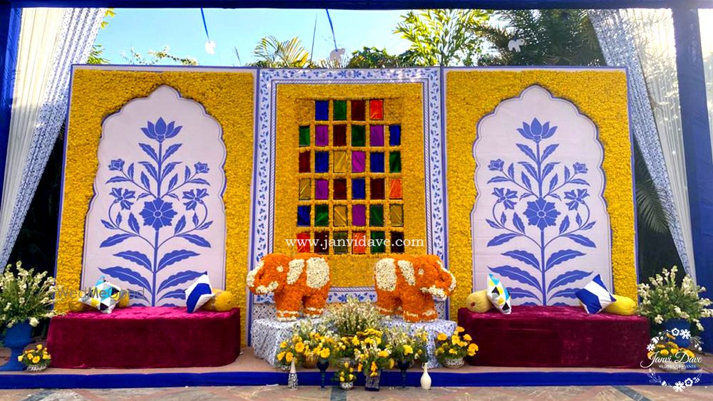 Photo From 'Neel Mahal' Haldi - By Janvi Dave - Weddings & Events