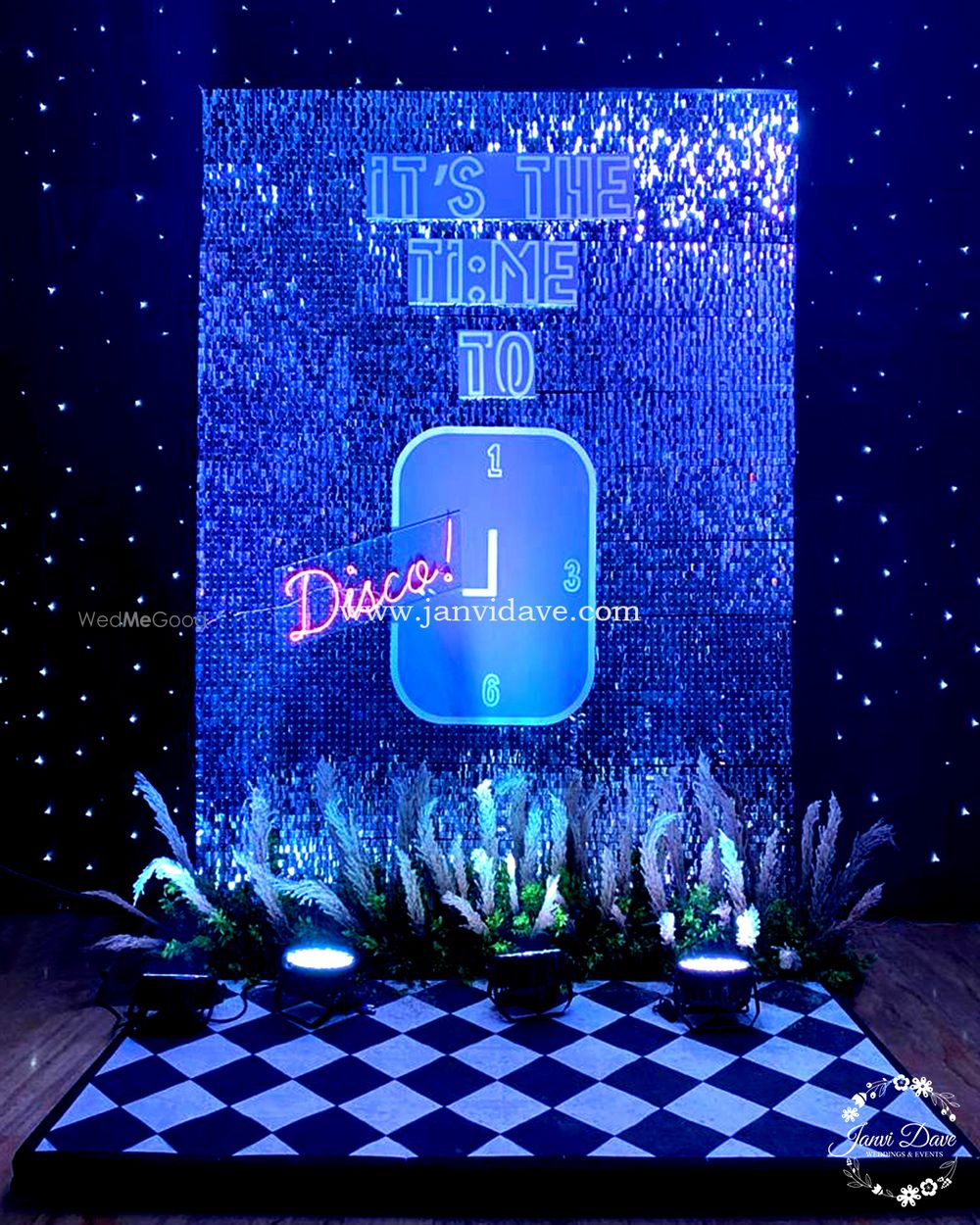 Photo From 'Disco' Themed Sangeet Night - By Janvi Dave - Weddings & Events