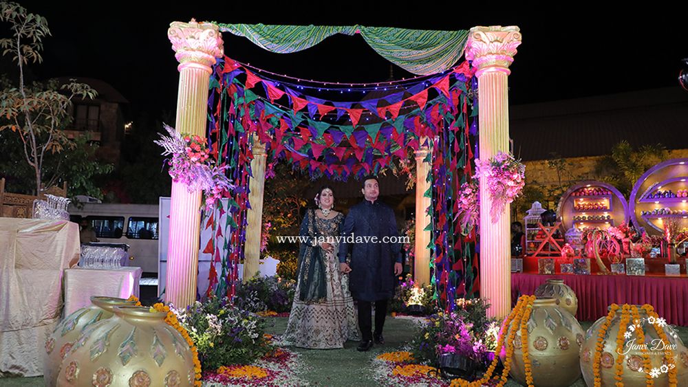 Photo From 'Raas Leela' Themed Garba Evening - By Janvi Dave - Weddings & Events