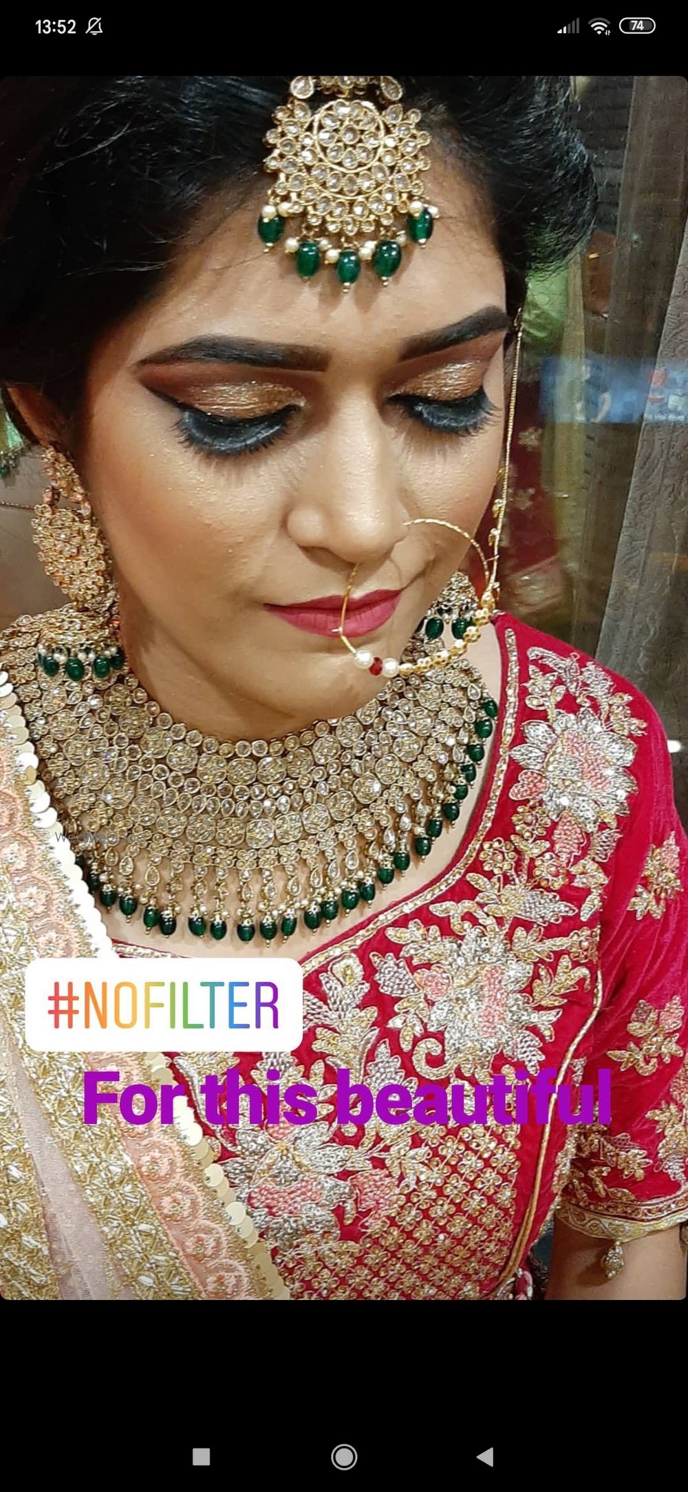 Photo From punjabi bride - By Makeup By Debadrita