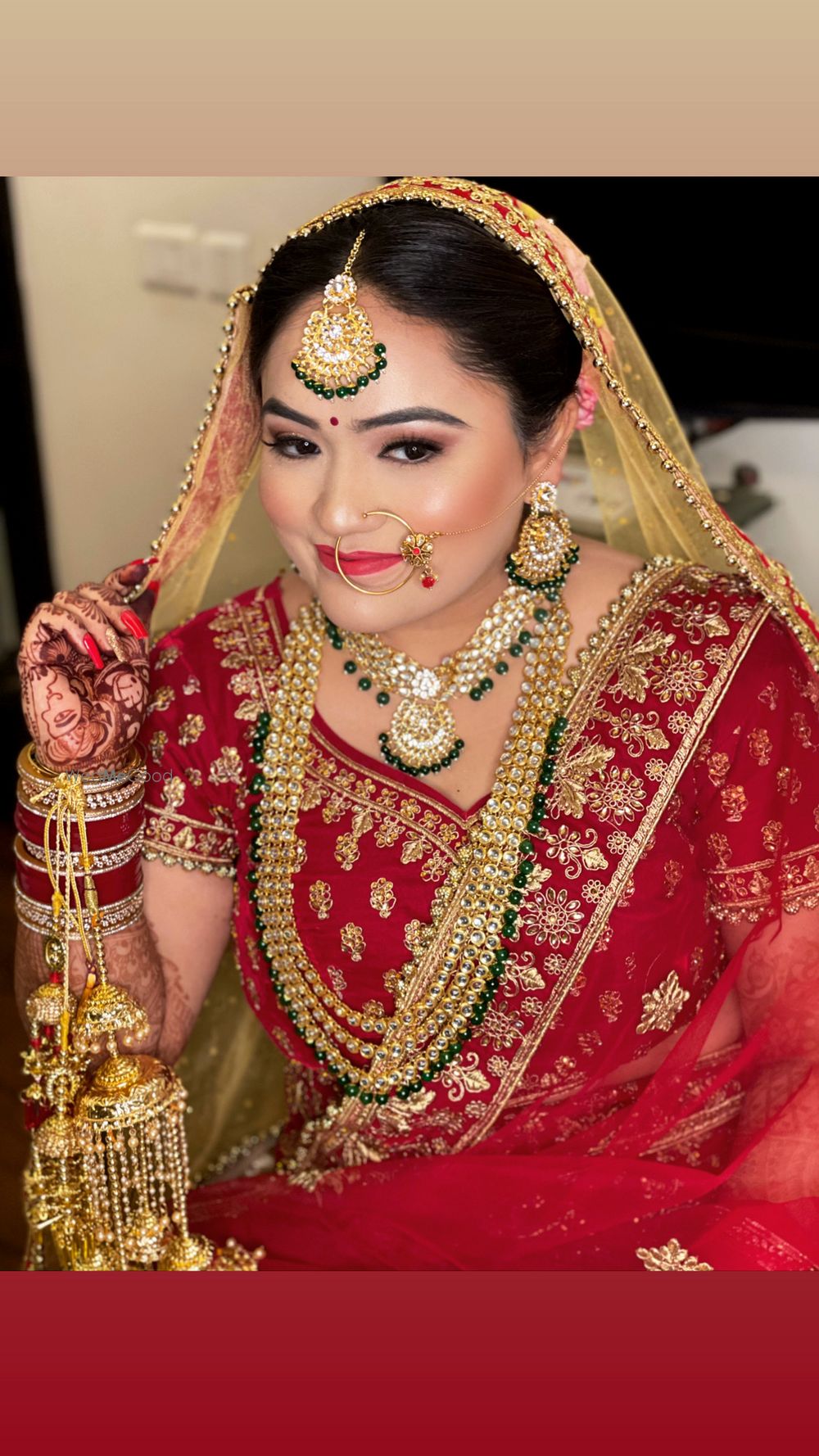 Photo From Bride Pallavi ♥️ - By Makeup by Twinkle Jain