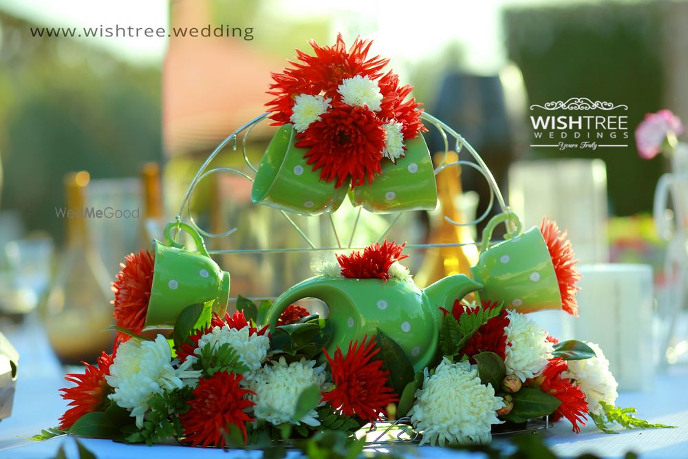 Photo From Garden Tea party theme Reception - By Wishtree Weddings