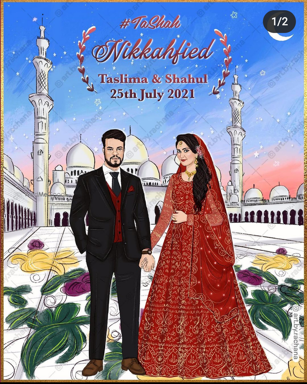 Photo From Royal Wedding invitation - By Art by Rachana