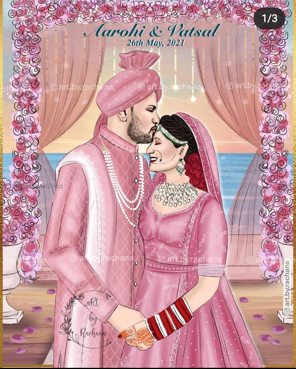 Photo From Royal Wedding invitation - By Art by Rachana