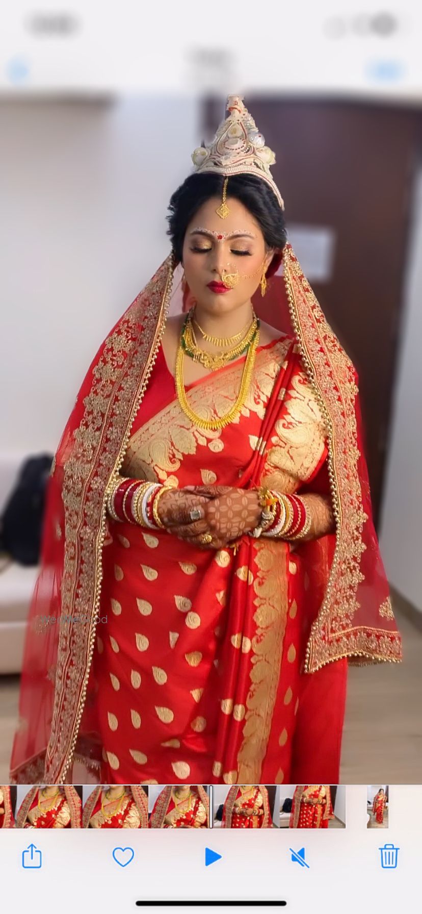 Photo From Shonali for her Bengali wedding  - By Makeup by Malika Singh