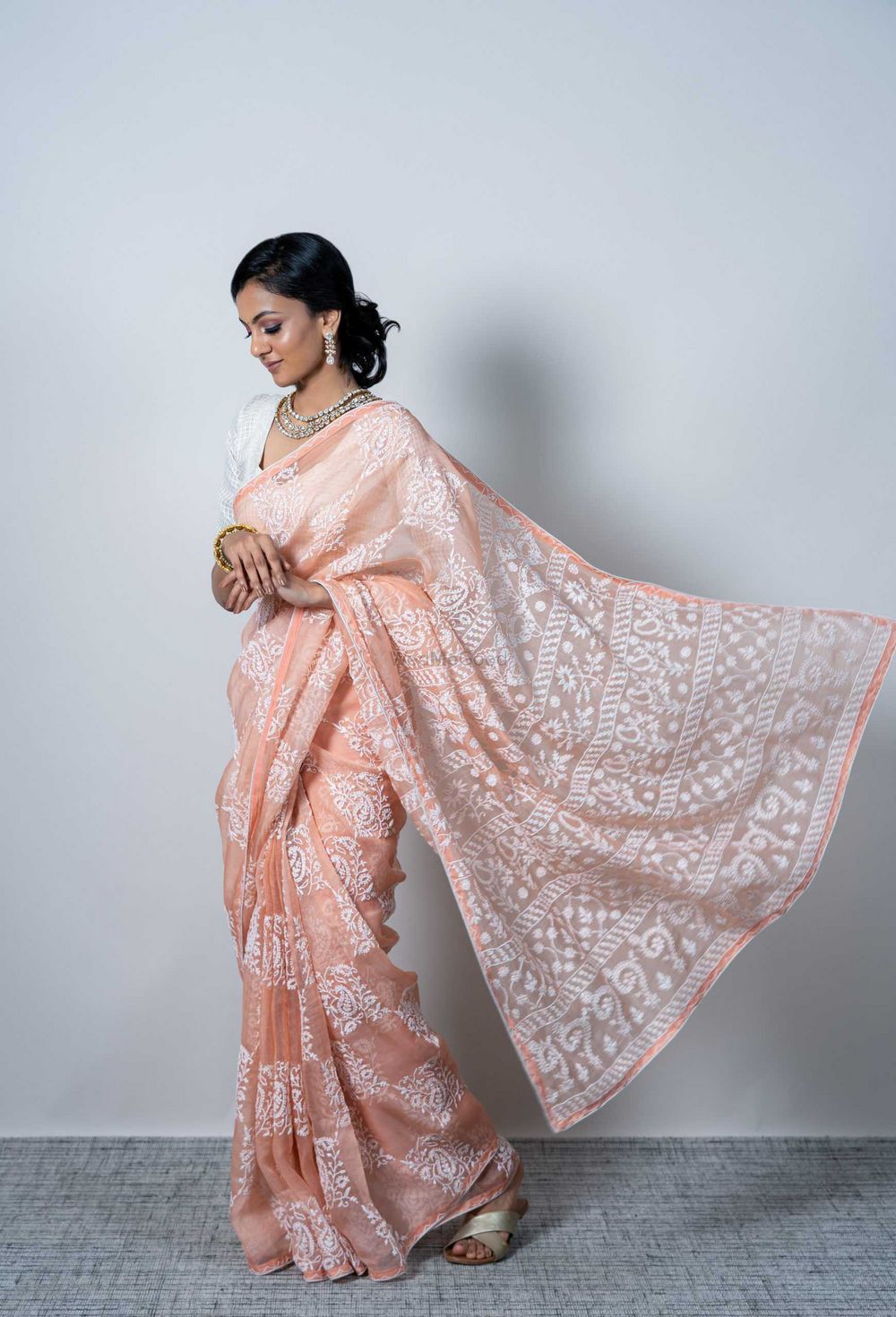 Photo From SAREES - By Dhaaga & Co. Chikankari