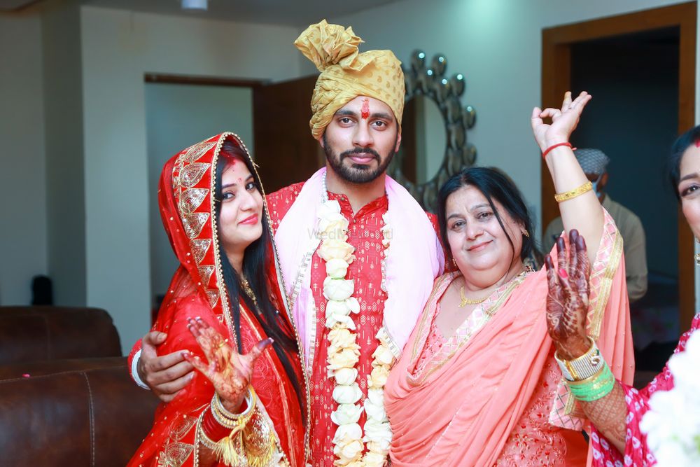Photo From Home Wedding of Vibhav & Heena - By Photosynthesis Photography Services