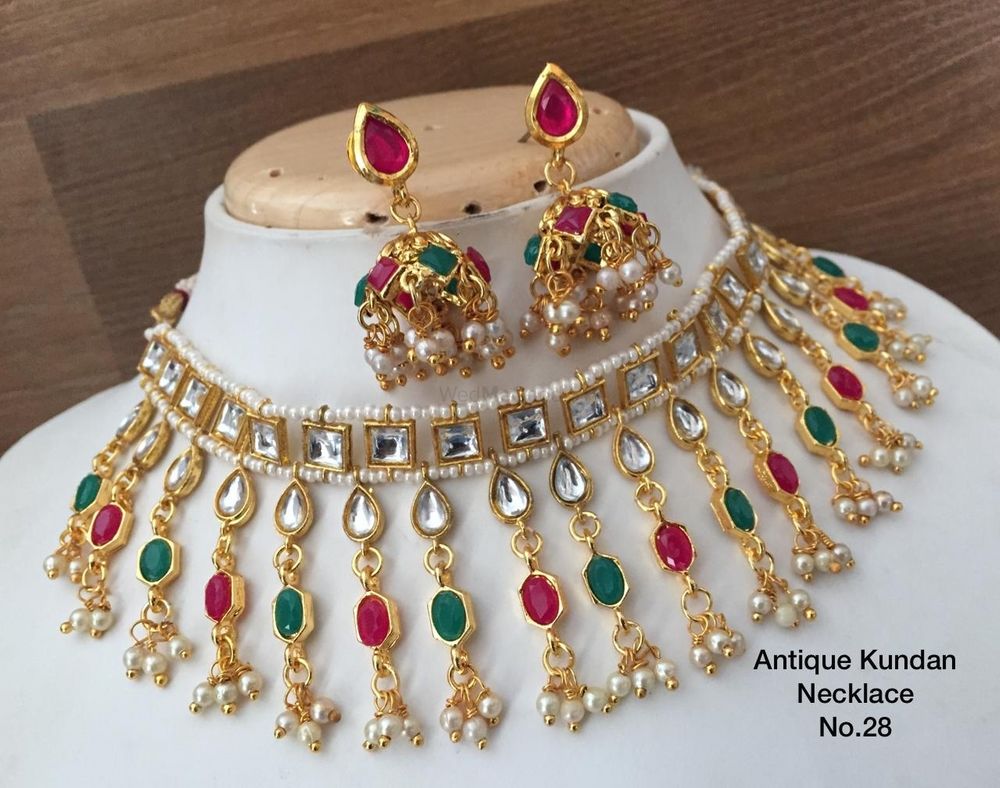 Photo From Kundan jewellery for North Indian brides - By Palakkad Jewels