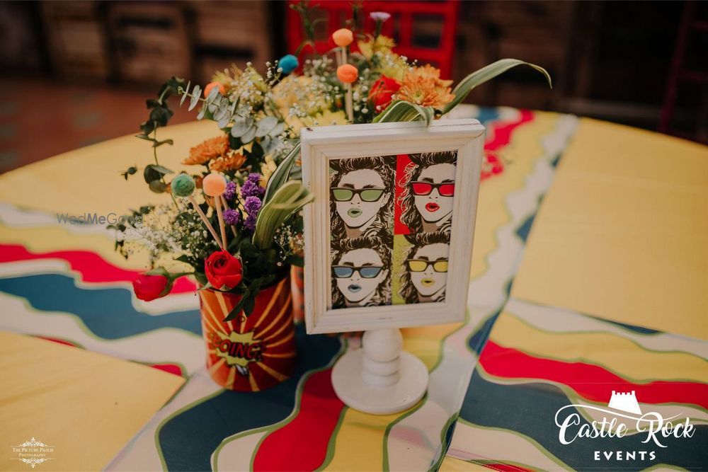 Photo From Quirky & Colourful Pop Art Mehendi - By Castle Rock Events