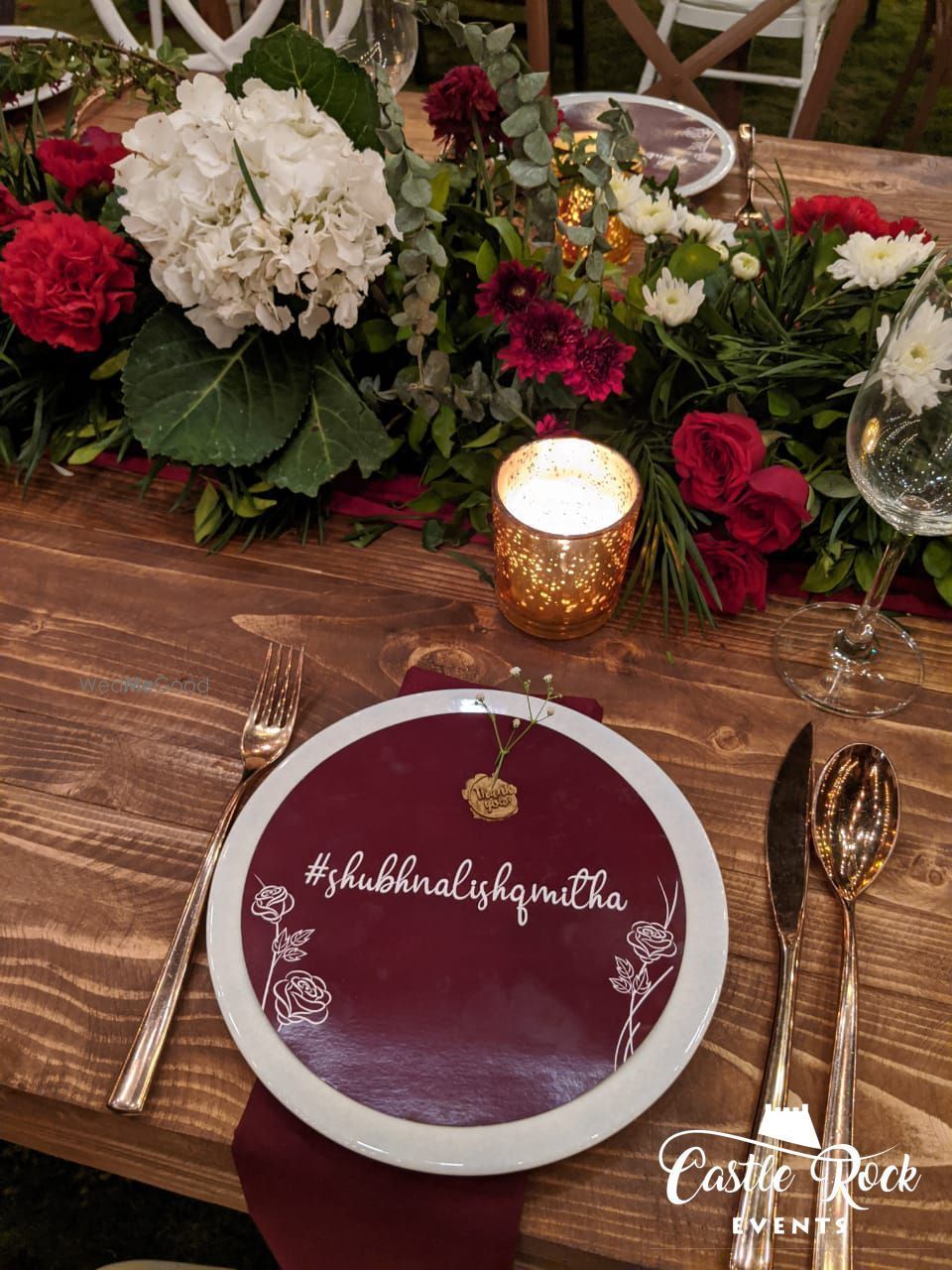 Photo From Rich in Red Elegant Reception - By Castle Rock Events