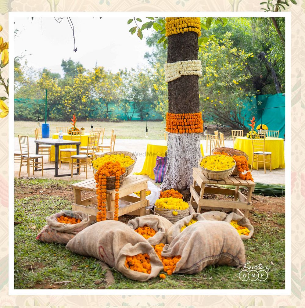 Photo From A Love Story Captured in Karjat: Haldi Ceremony - By Trinket Tree