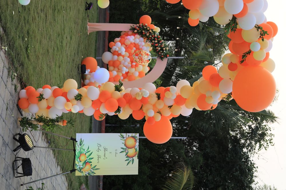 Photo From Orange Theme Baby Shower - By Kart Kreationz