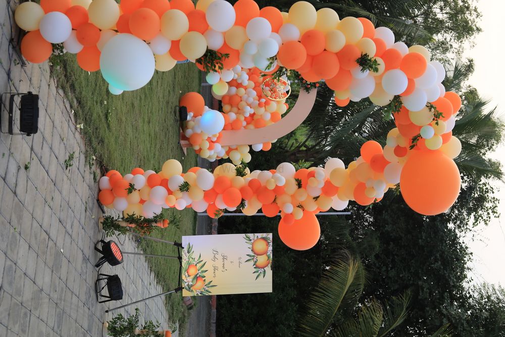 Photo From Orange Theme Baby Shower - By Kart Kreationz