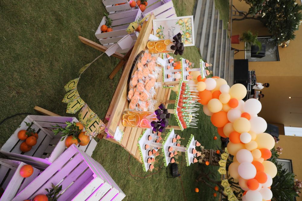 Photo From Orange Theme Baby Shower - By Kart Kreationz