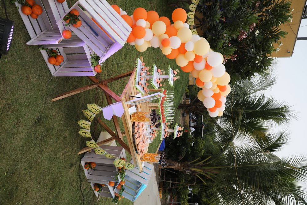 Photo From Orange Theme Baby Shower - By Kart Kreationz