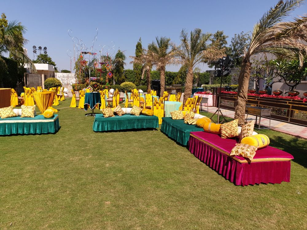 Photo From mehandi decore at farm - By Sangeet Decorators