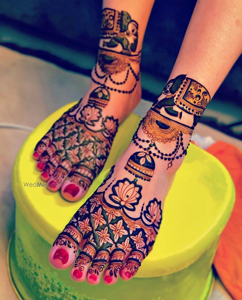 Photo From Best Mehandi Design Hyderabad ,Agra - By Anmol Mehandi Art