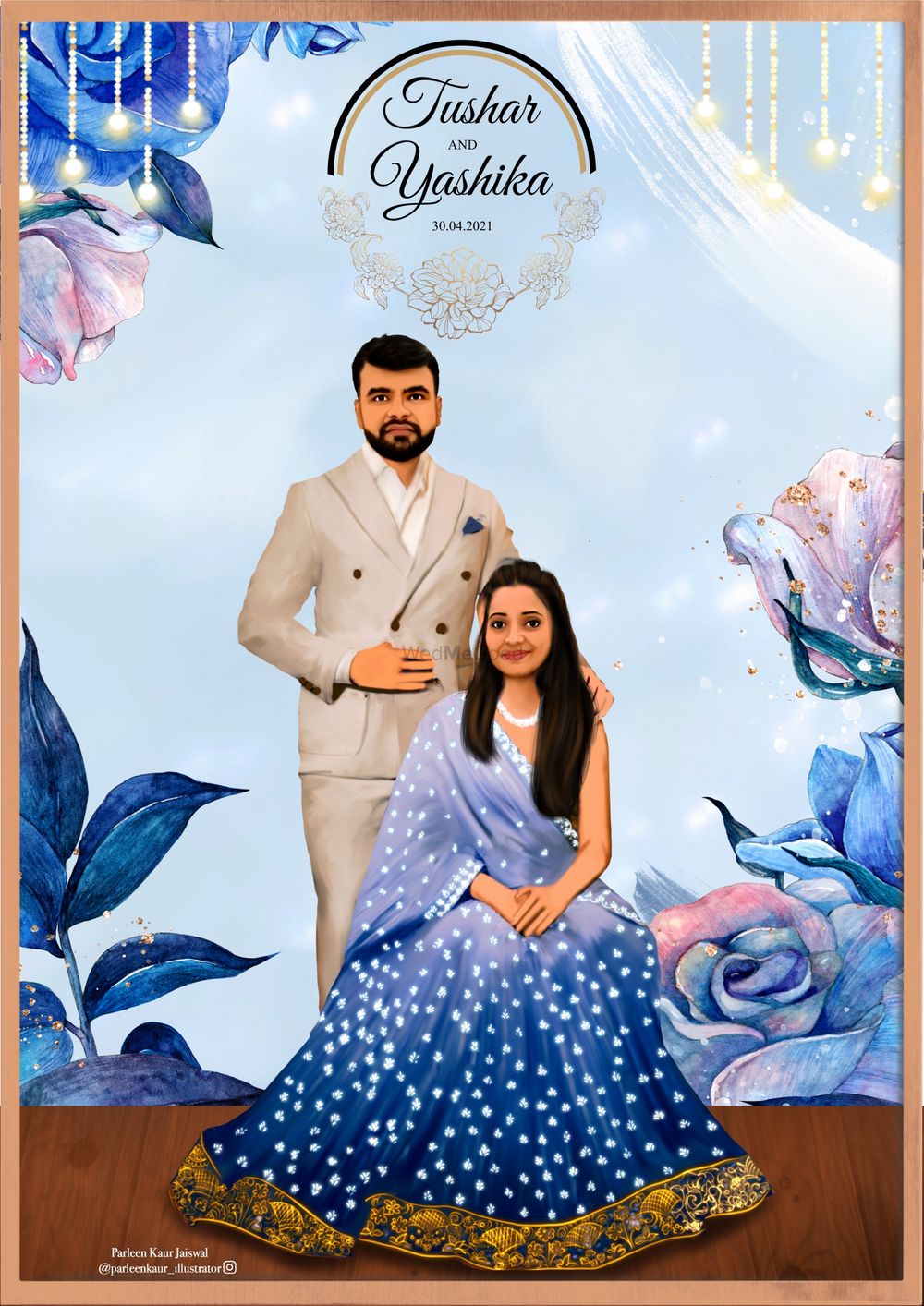 Photo From Caricature Wedding Invitations  - By Parleen Kaur Jaiswal