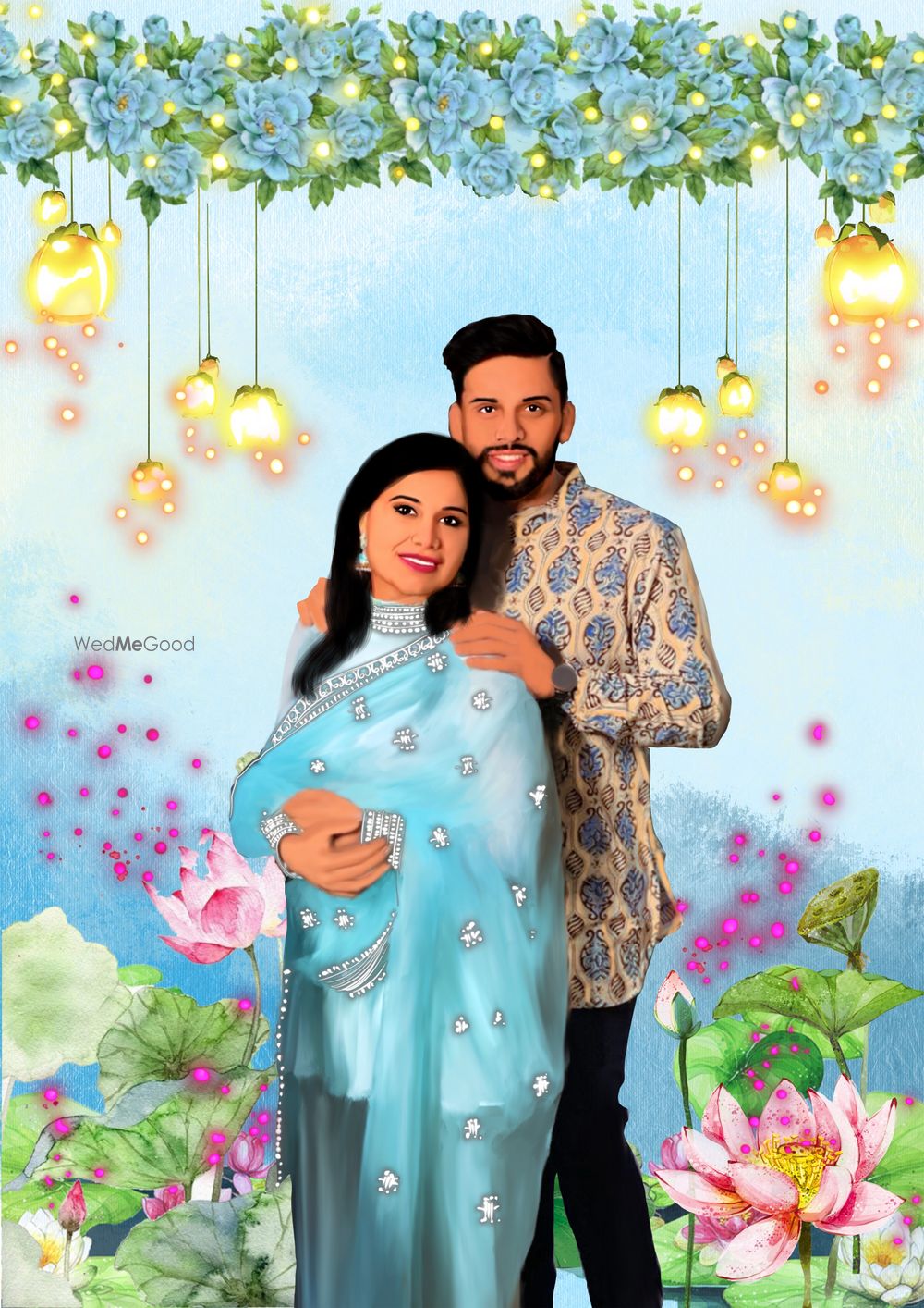 Photo From Caricature Wedding Invitations  - By Parleen Kaur Jaiswal