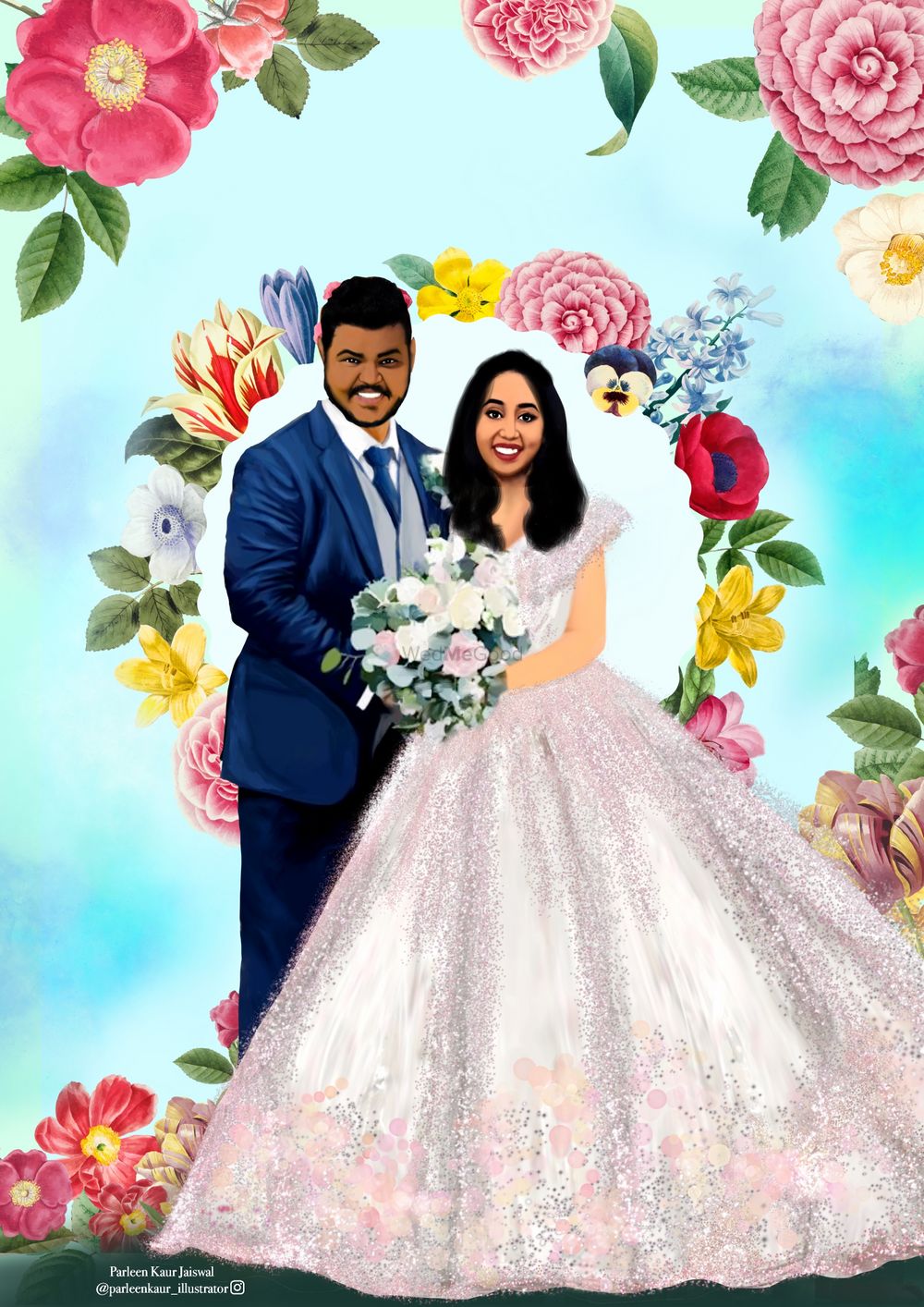 Photo From Caricature Wedding Invitations  - By Parleen Kaur Jaiswal