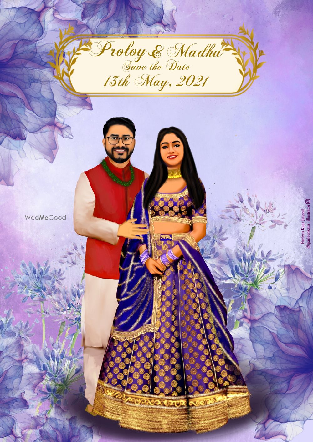 Photo From Caricature Wedding Invitations  - By Parleen Kaur Jaiswal