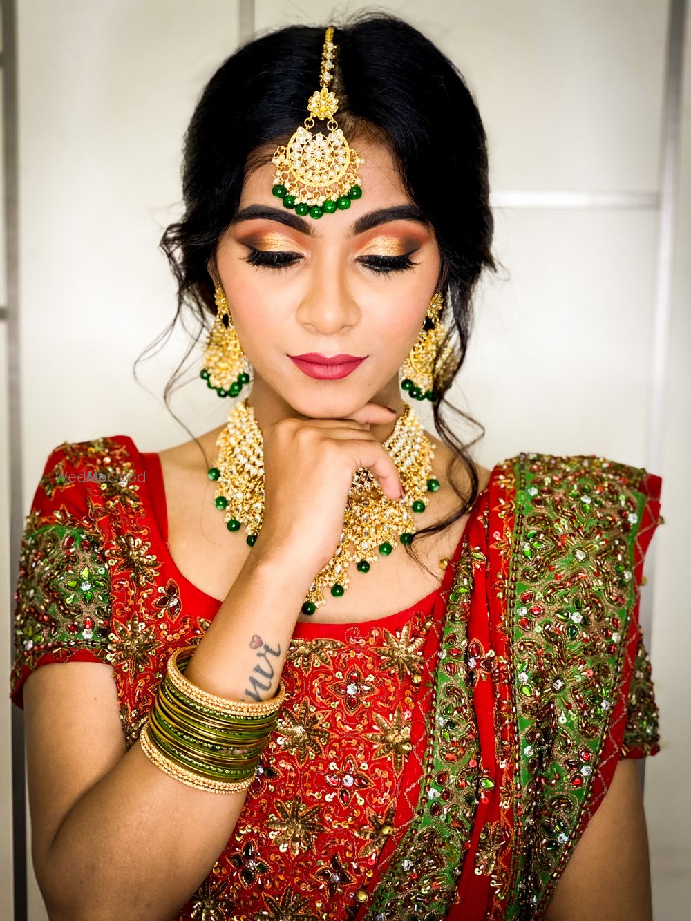 Photo From North Indian Bridal Look - By Belgrace Makeovers