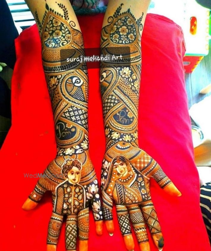 Photo From Bridal Mehndi Designs - By Suraj Mehandi Artist