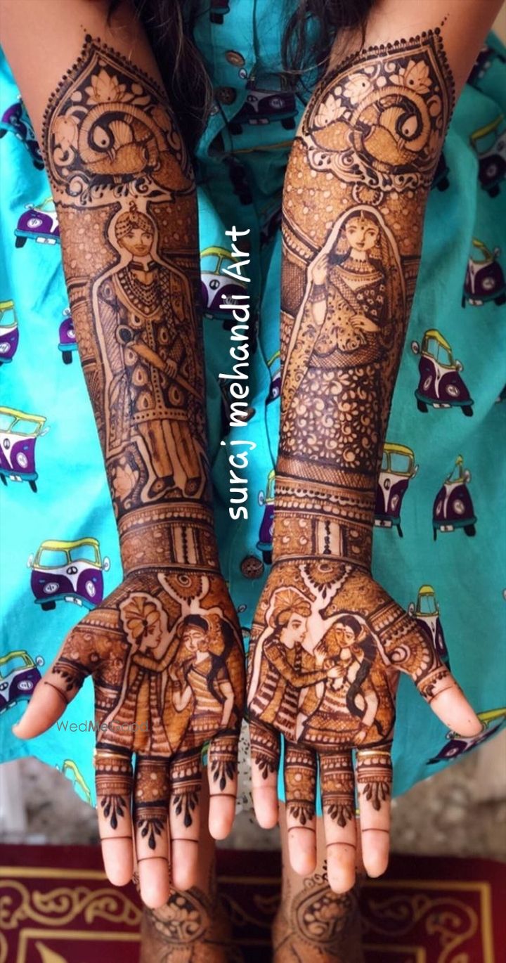 Photo From Bridal Mehndi Designs - By Suraj Mehandi Artist