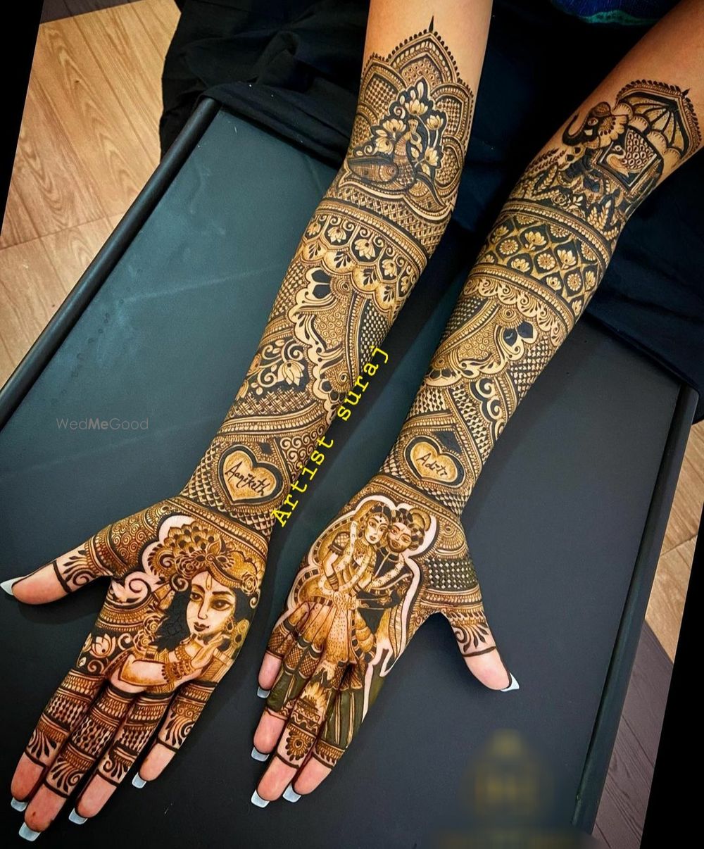 Photo From Bridal Mehndi Designs - By Suraj Mehandi Artist