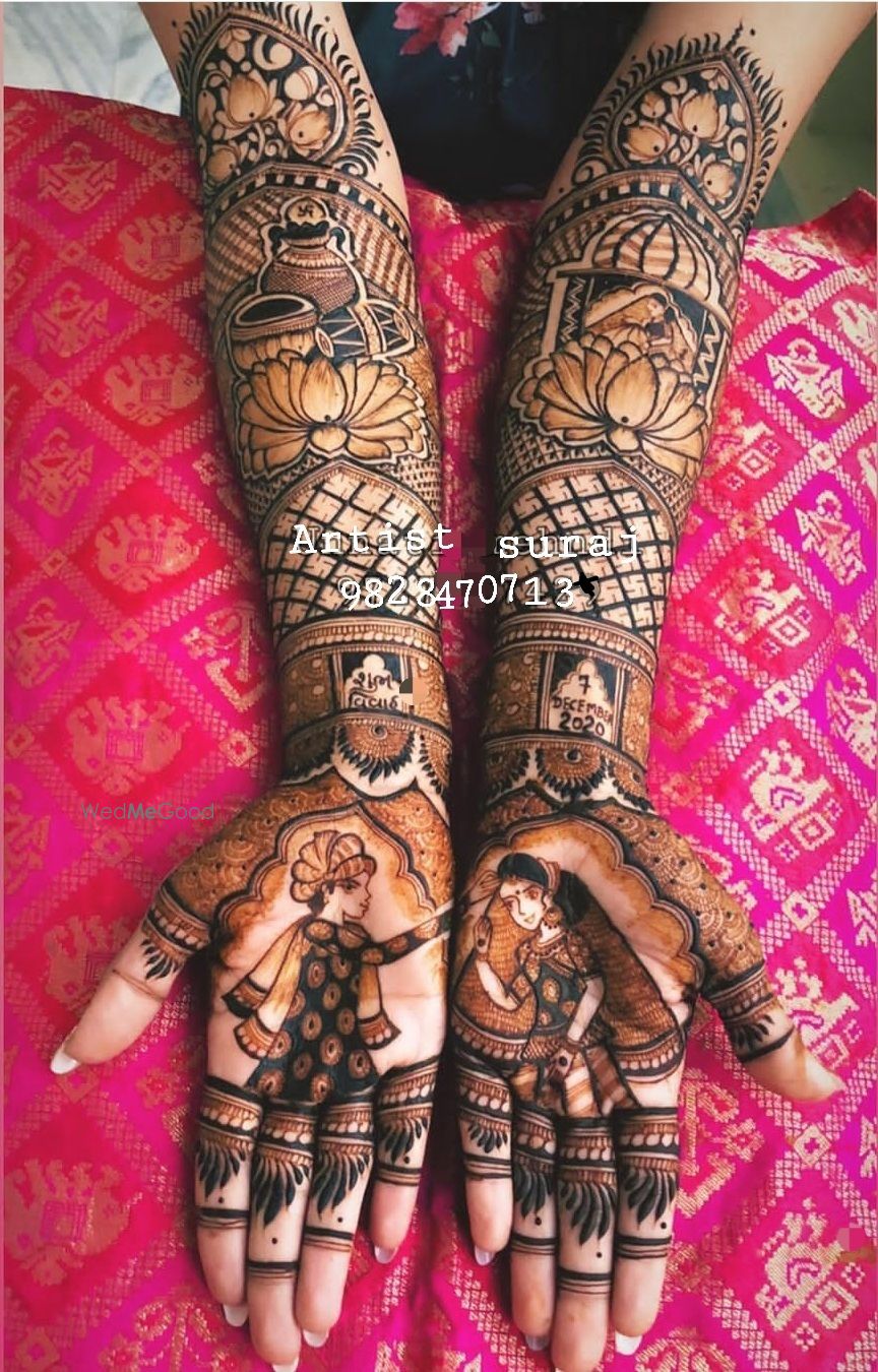 Photo From Bridal Mehndi Designs - By Suraj Mehandi Artist