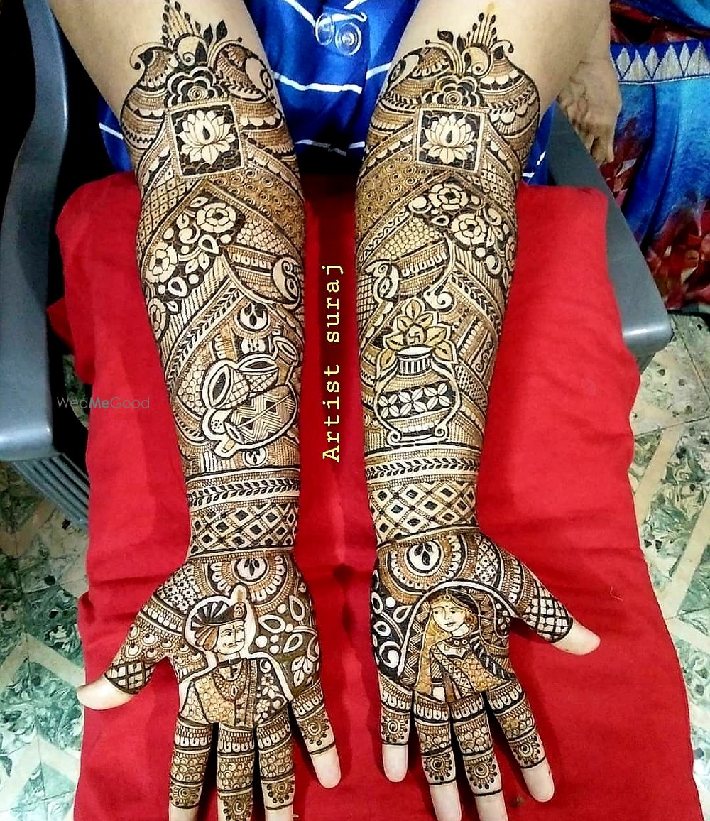 Photo From Bridal Mehndi Designs - By Suraj Mehandi Artist