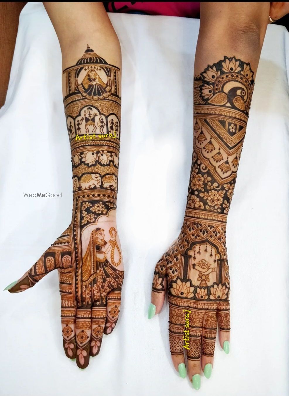 Photo From Bridal Mehndi Designs - By Suraj Mehandi Artist
