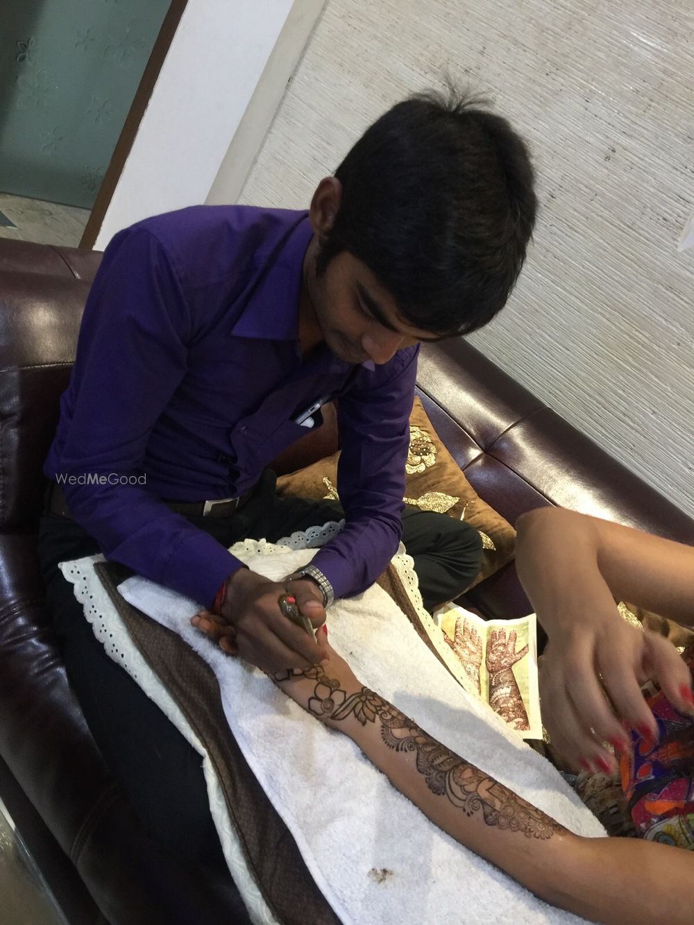 Photo From Vishal's Sagai Mehndi Work - By Vishal Mehandi Agra