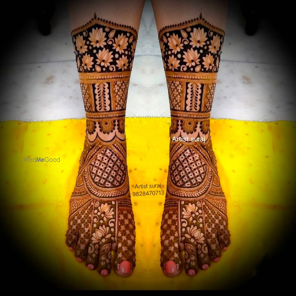 Photo From Bridal Mehndi Designs - By Suraj Mehandi Artist