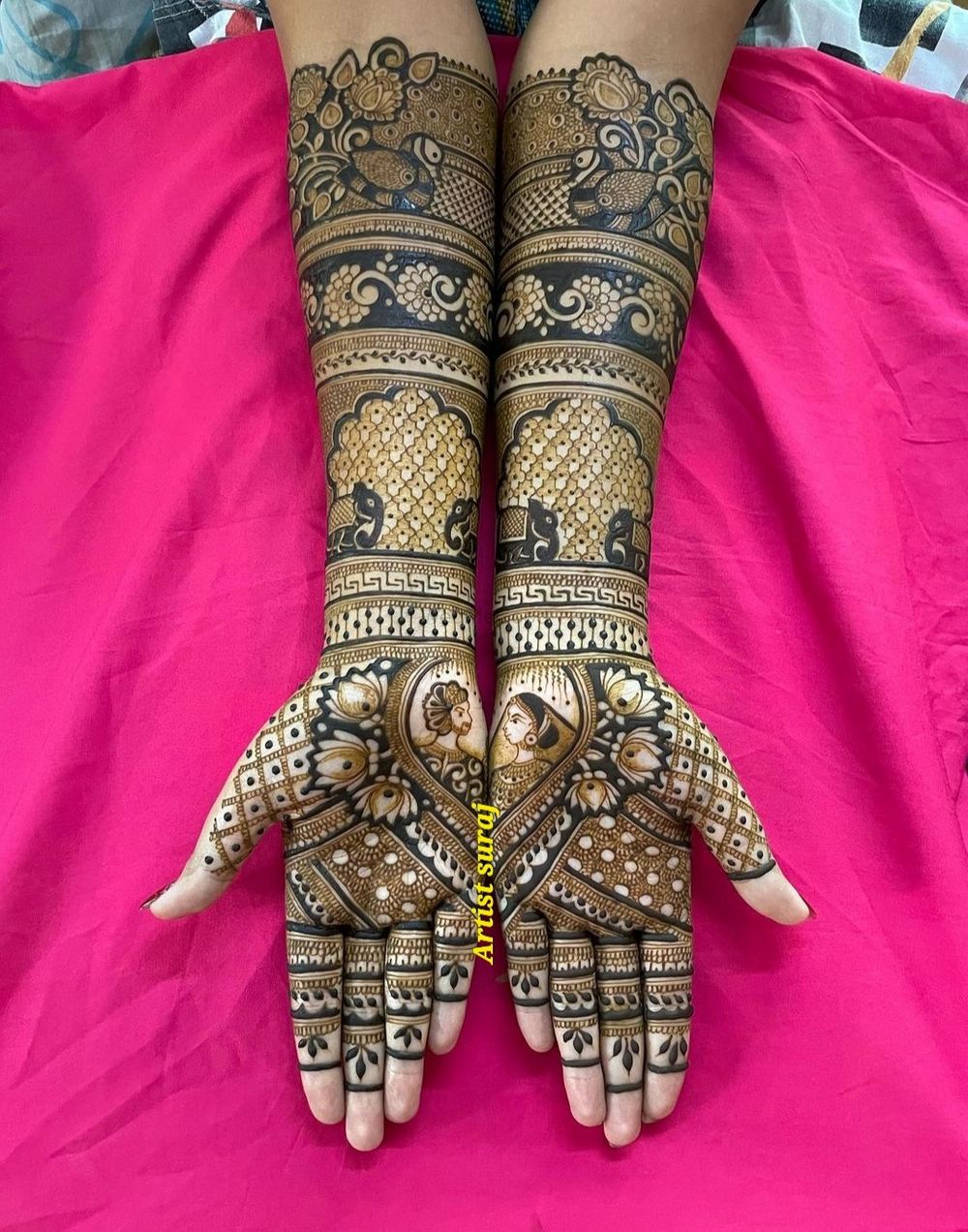 Photo From Bridal Mehndi Designs - By Suraj Mehandi Artist