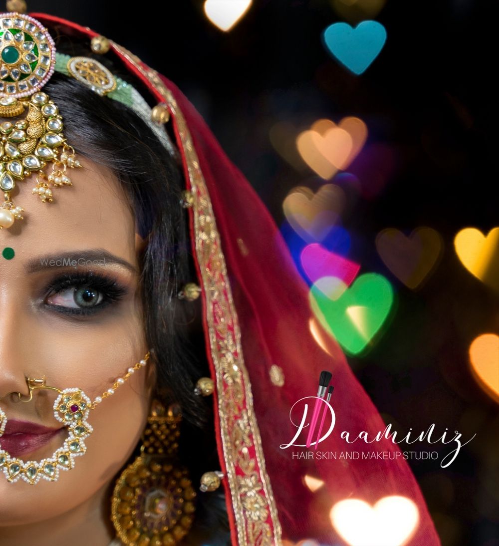 Photo From Rajwadi Look - By Daaminiz Hair Skin and Makeup Studio