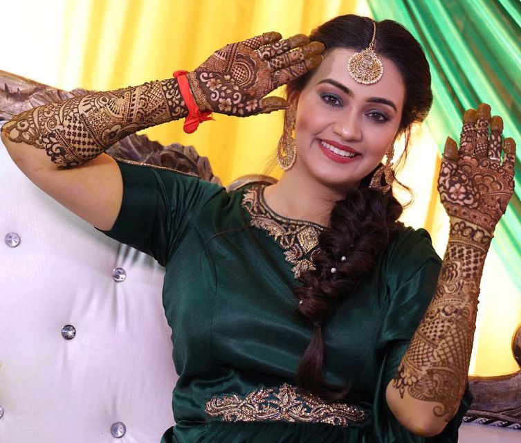 Photo From mehandi bride neha - By Makeover by Megha