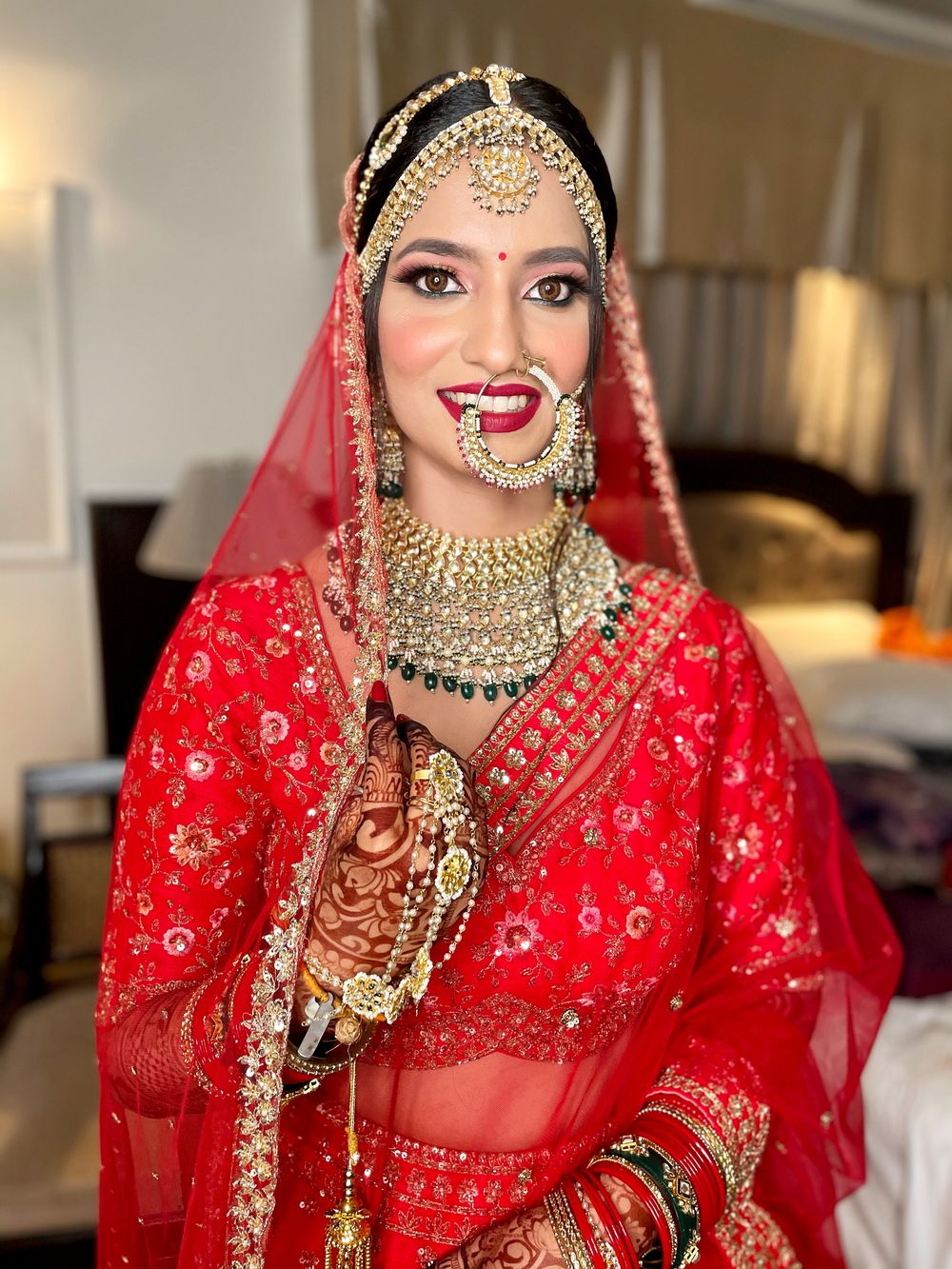 Photo From Vaishali’s bridal look - By Sneha SK Makeovers