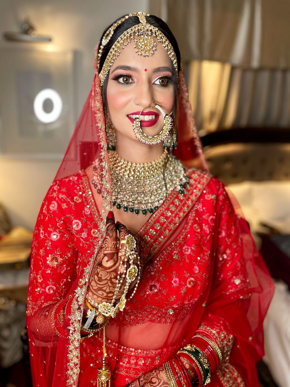 Photo From Vaishali’s bridal look - By Sneha SK Makeovers
