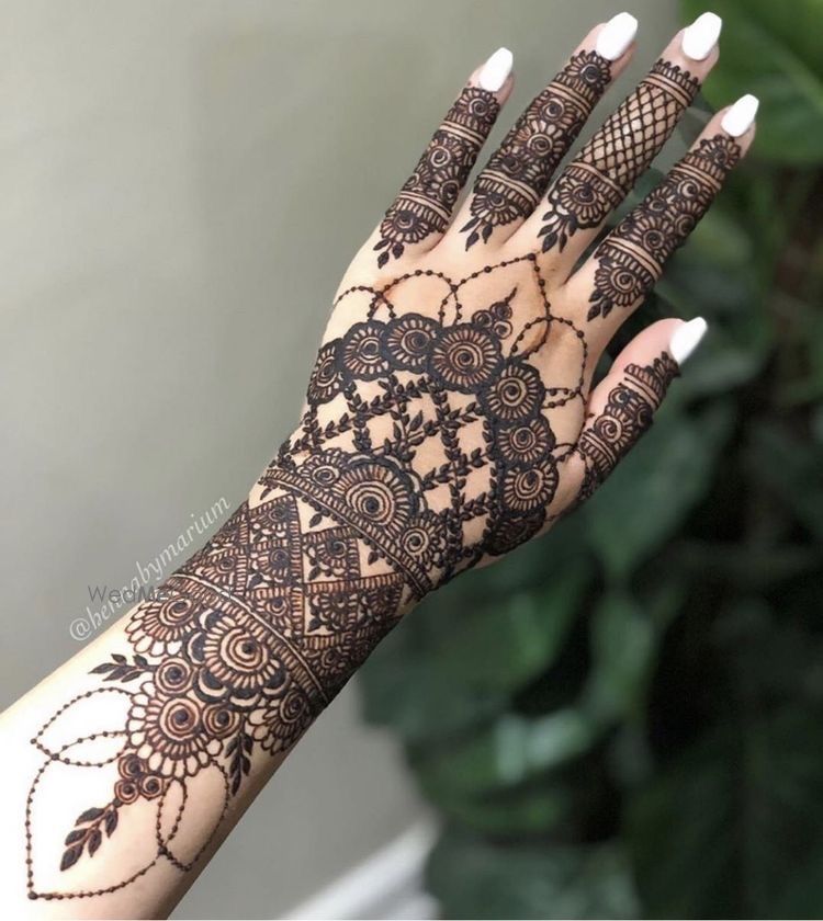 Photo From Bridal back hand Mehandhi - By BG Palette