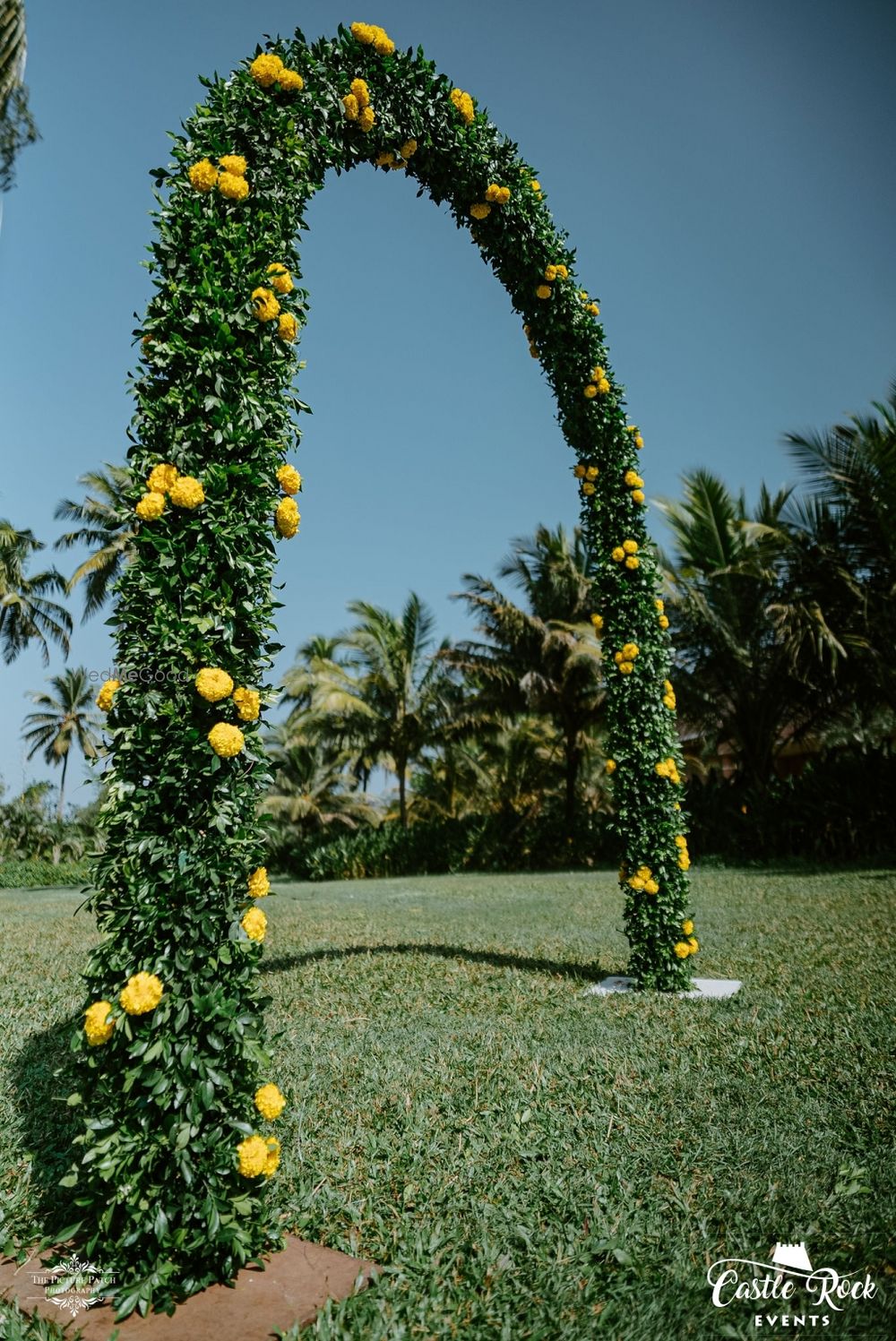 Photo From A Garden Haldi Jamboree - By Castle Rock Events