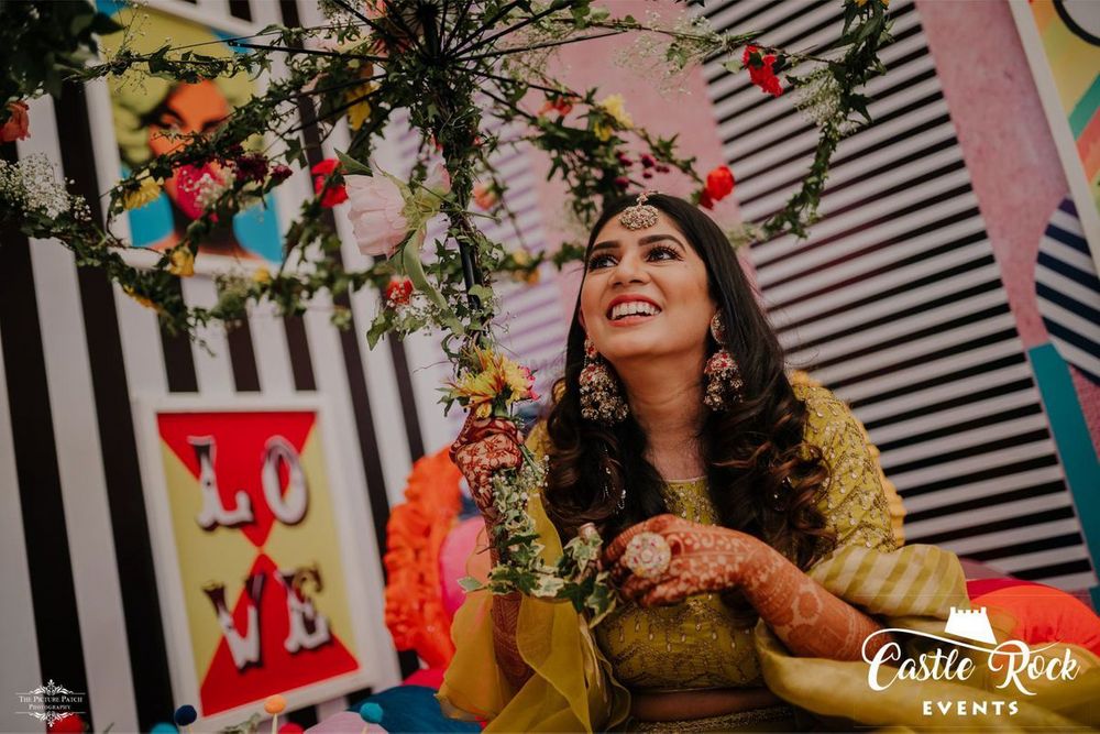 Photo From Quirky & Colourful Pop Art Mehendi - By Castle Rock Events
