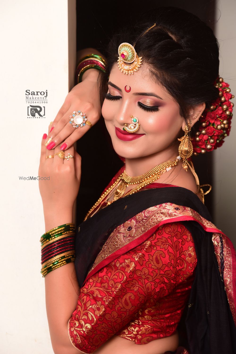 Photo From Maharashtrian Bridal Look - By Saroj Makeup Artist