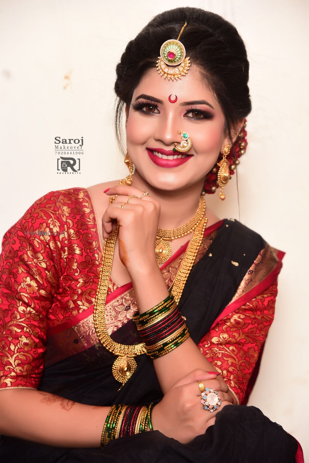 Photo From Maharashtrian Bridal Look - By Saroj Makeup Artist